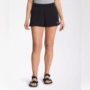 NORTH FACE Half Dome Fleece Short Black Size Small NWT